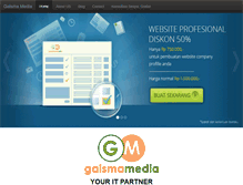 Tablet Screenshot of gaismamedia.com